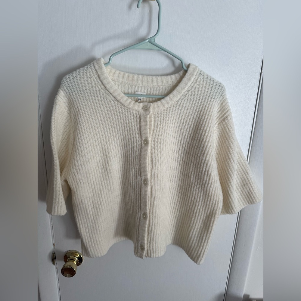Aerie Short Sleeved Cardigan